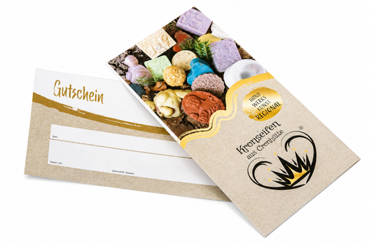 Geschenkgutschein für Seifensiedeseminare