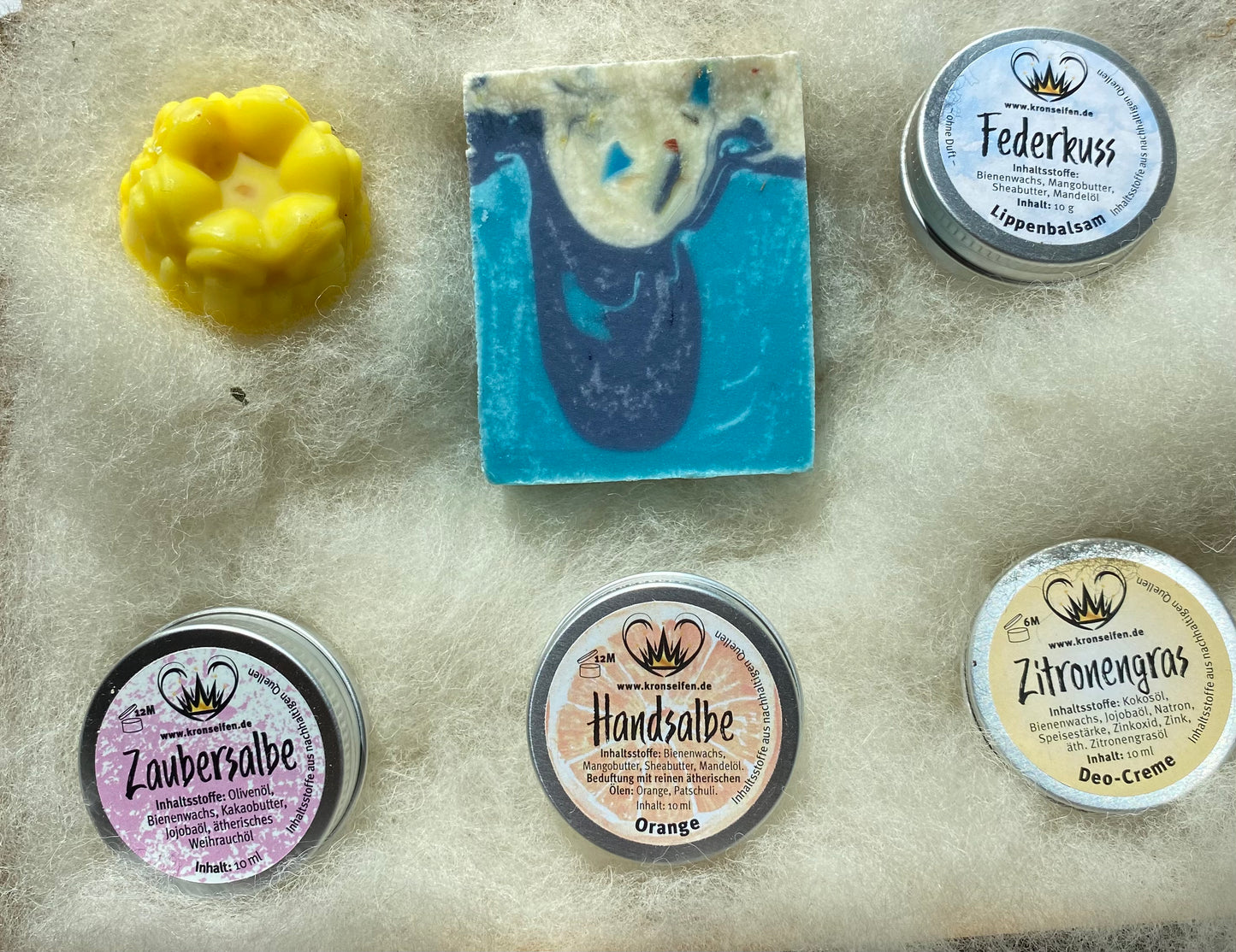 Geschenkbox zum Muttertag von Kronseifen