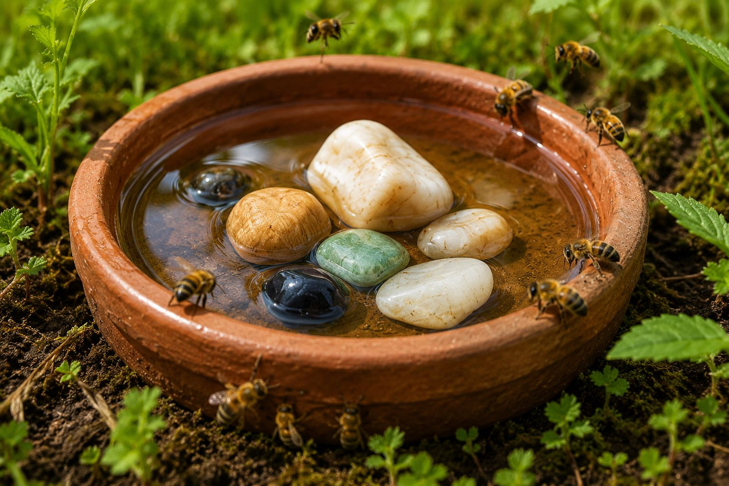 Bienenharmonie – Frequenzsteine